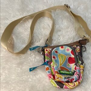 Lily Bloom Colorful Crossbody Bag Purse